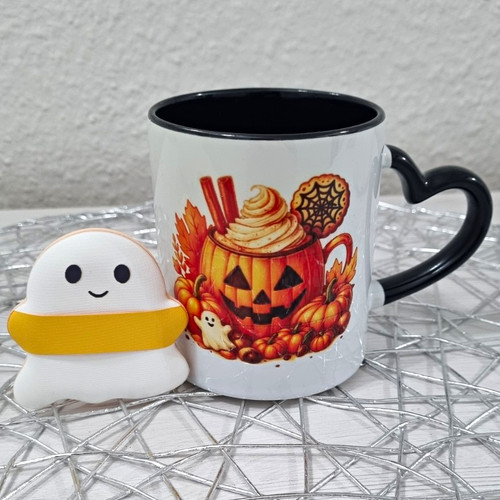 Keramik tasse halloween - keramik,