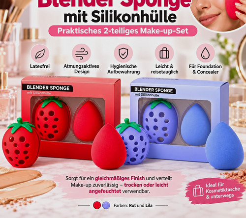 Schminkschwamm blender sponge - schminkschwamm,